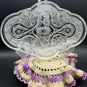 1915 Antigue EAPG Relish Tray-